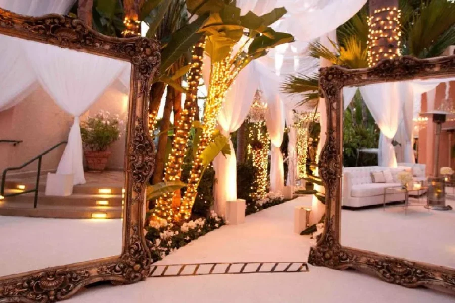 تزیین ورودی تالار عروسی