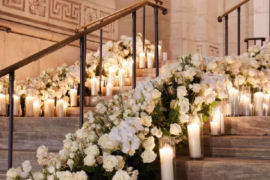 تزیین ورودی تالار عروسی