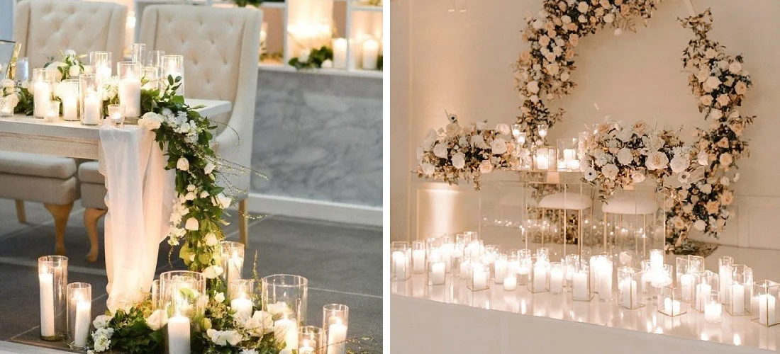 آموزش تزیین جایگاه عروس و داماد