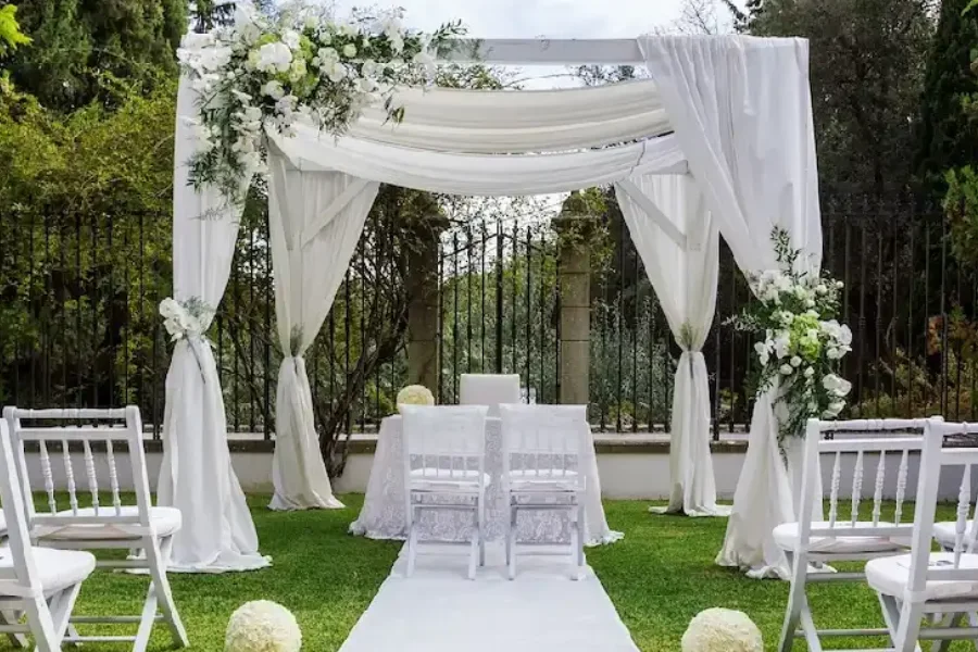 تزیین ورودی تالار عروسی