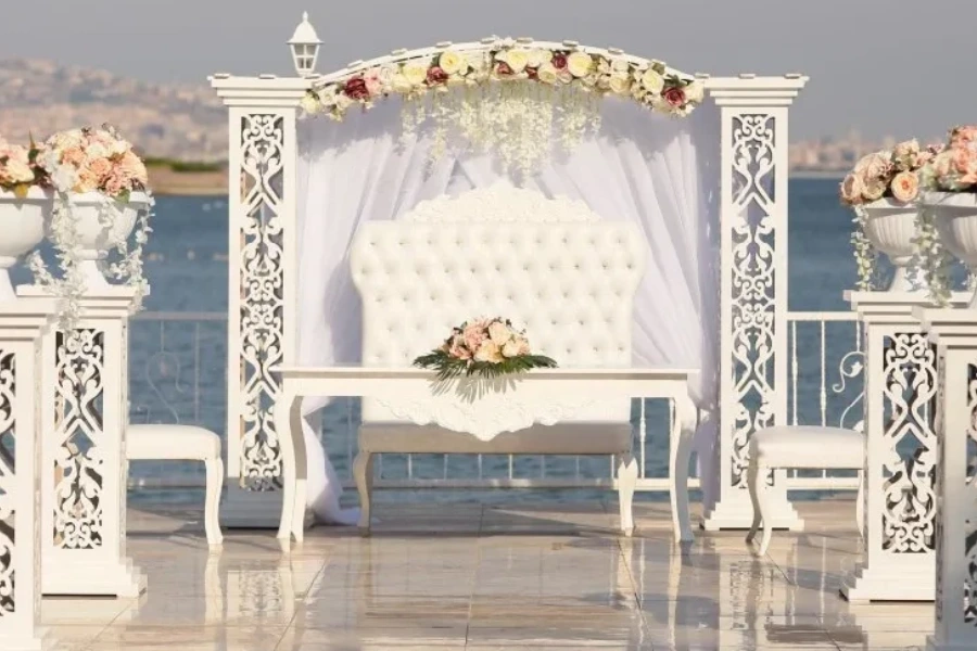 تزیین ورودی تالار عروسی