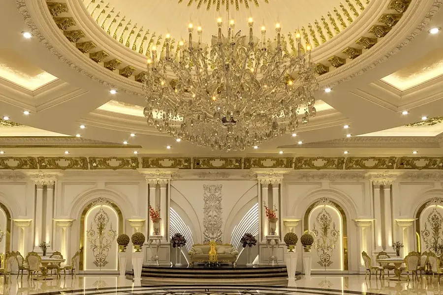 طراحی سقف تالار عروسی