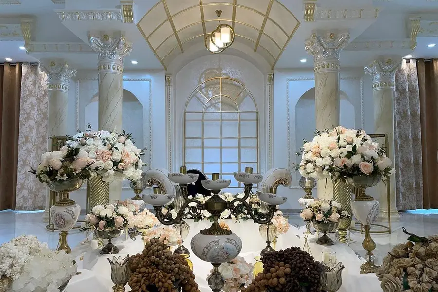 فلسفه چیدمان وسایل سفره عقد آریایی